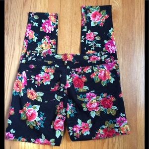 Vanilla star floral jeans